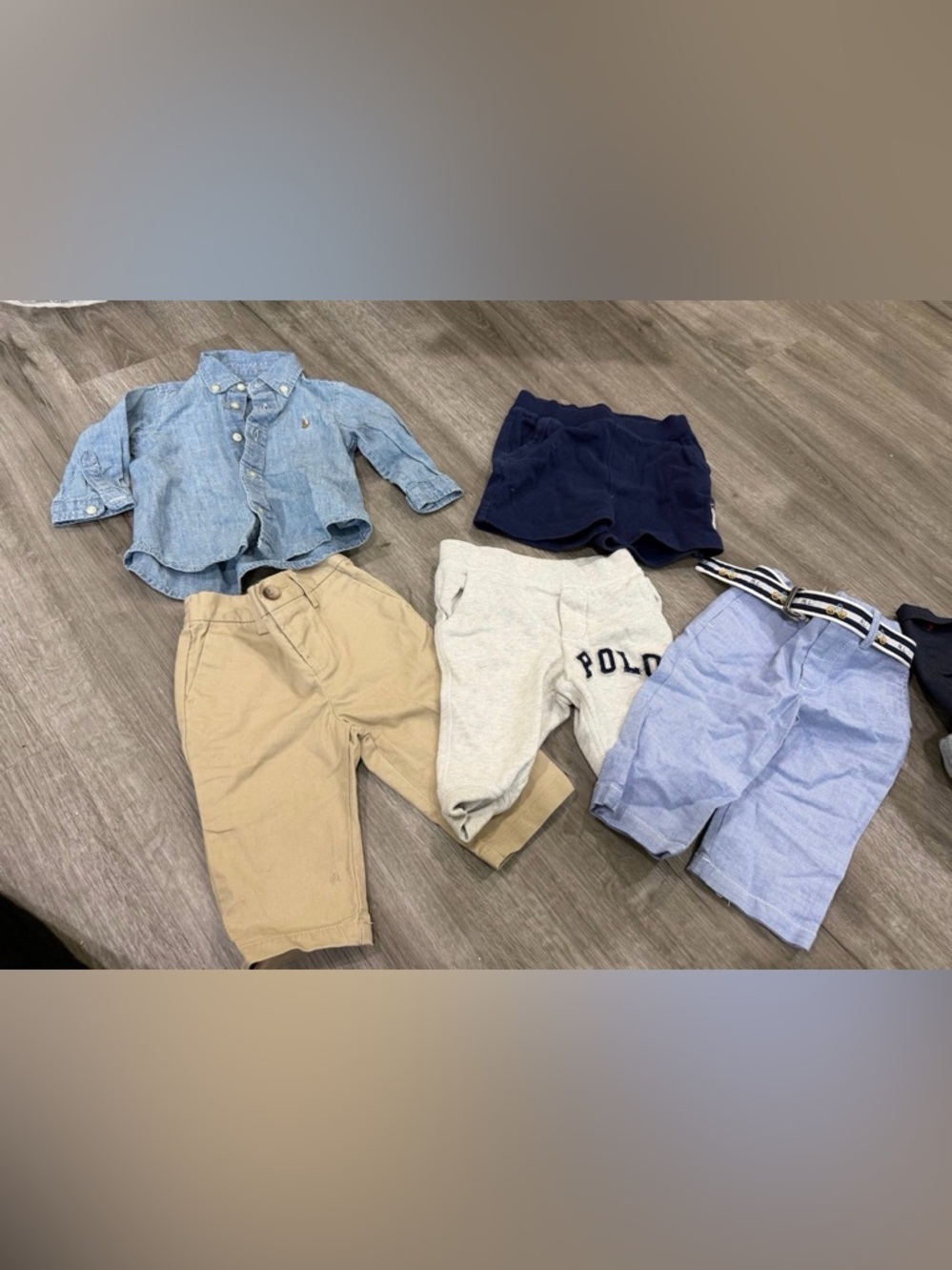 Ralph Lauren Baby Bundle (6–12 Months) – 5 Pieces / Outfit Set